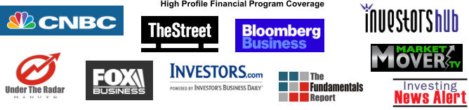 High Profile Financial Program Coverage